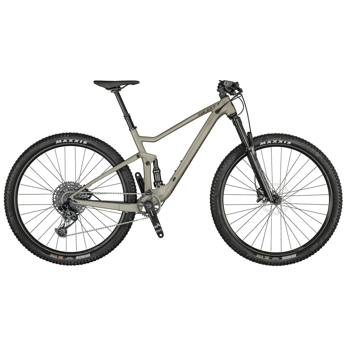 Scott Spark 950 Complete Mountain Bike 2021 Gloss Smoked Raw Alloy/Black