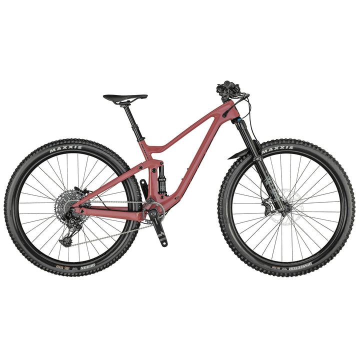 Scott Contessa Genius 910 Complete Mountain Bike - Women's 2021 Red Cinnabar Gloss/Dark Blue Gloss
