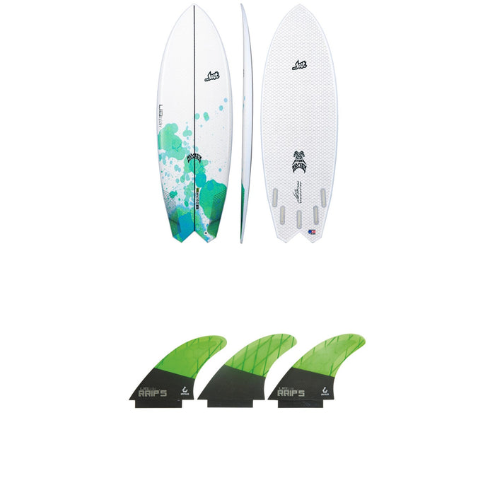 Lib Tech x Lost Hydra Surfboard + Tri Large Fin Set