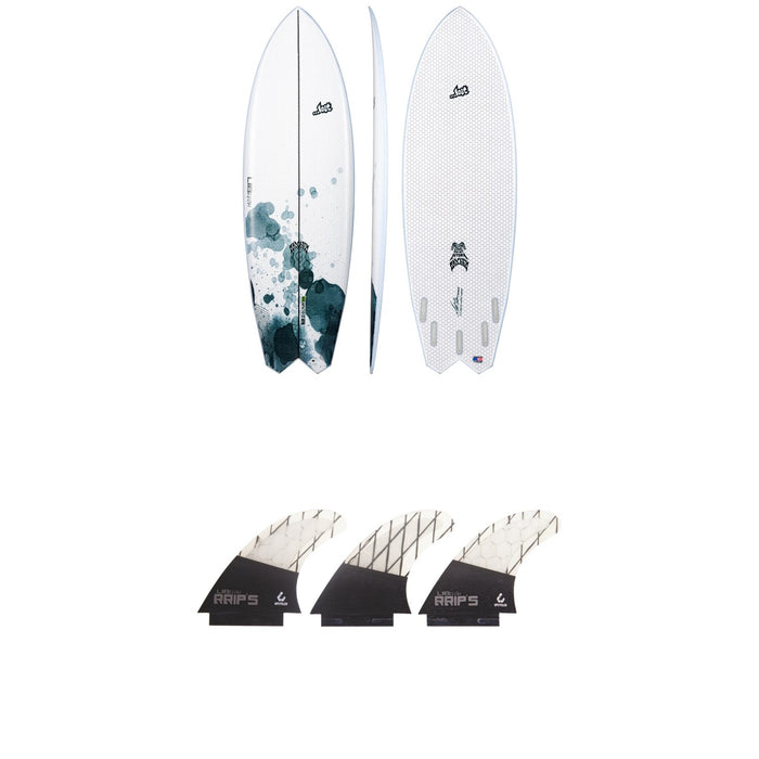 Lib Tech x Lost Hydra Surfboard + Tri Medium Fin Set
