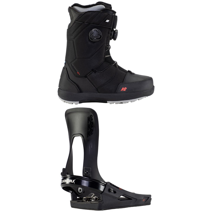 K2 Maysis Clicker X HB Snowboard Boots + K2 Clicker X HB Snowboard Bindings 2023