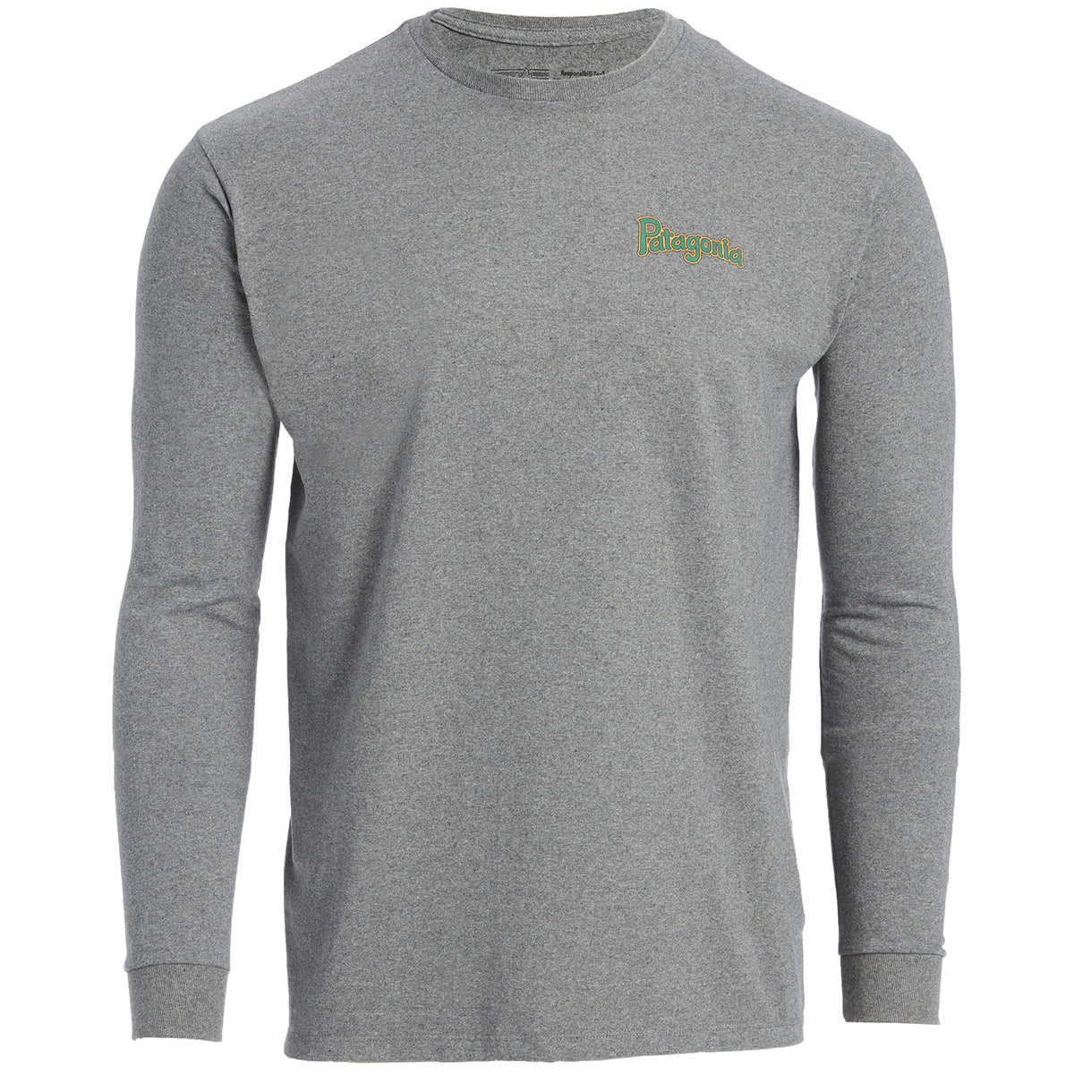Patagonia Long-Sleeve Yes To Wilderness Responsibili-Tee T-Shirt - Men's Gravel Heather