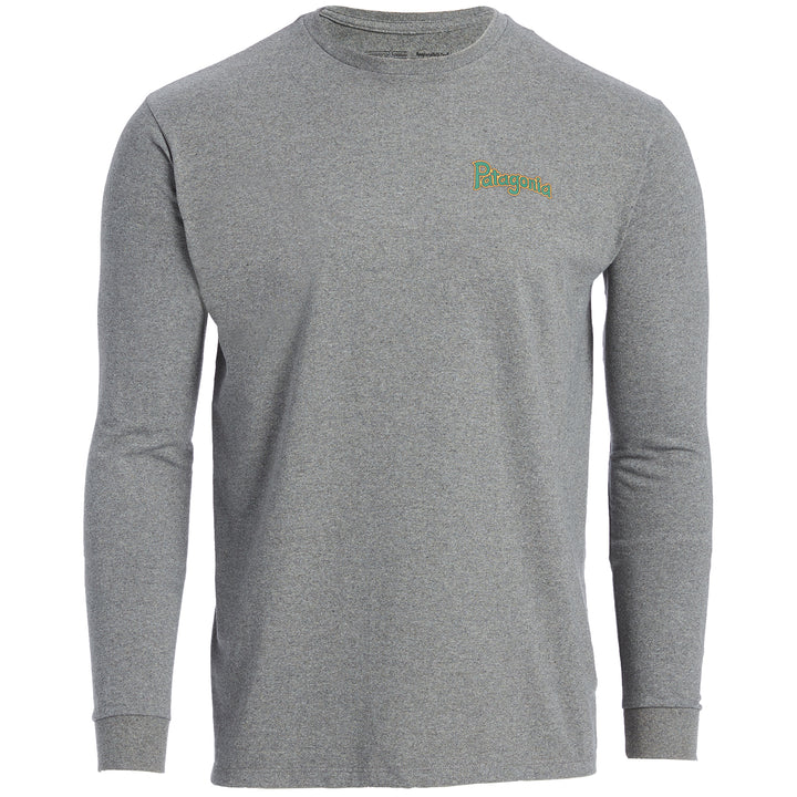 Patagonia Long-Sleeve Yes To Wilderness Responsibili-Tee T-Shirt - Men's Gravel Heather