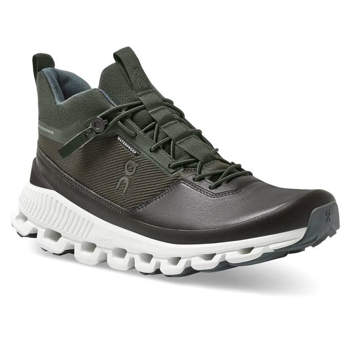 On Cloud Hi Waterproof Shoes - Women's Fir/Umber