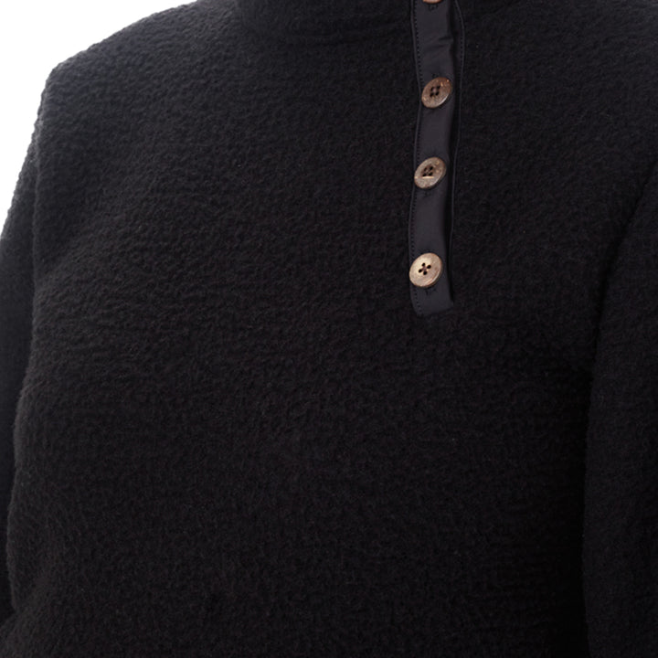 Tentree EcoLoft Kalucha Fleece Pullover - Women's Meteorite Black