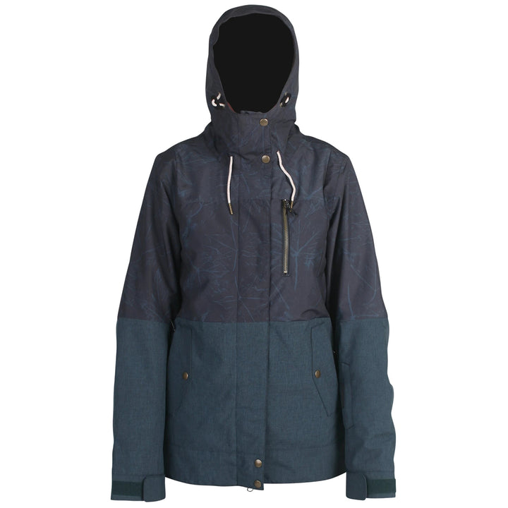 Ride Wallingford Shell Jacket - Women's Navy Maple Etch/Denim Melange