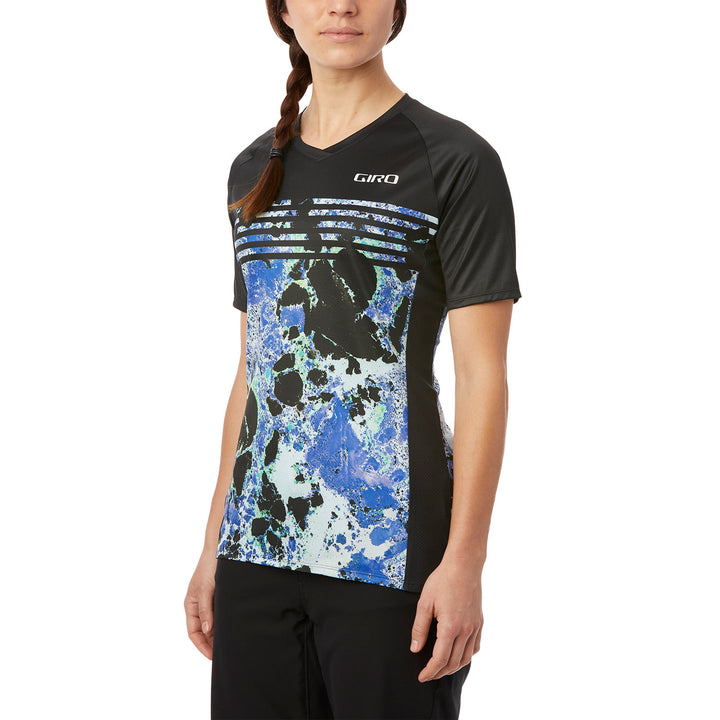 Giro Roust Jersey - Women's Blue Marble