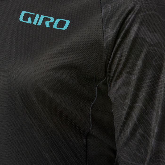 Giro Roust 3/4 Jersey - Women's Black Floral