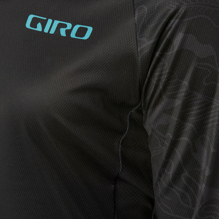 Giro Roust 3/4 Jersey - Women's Black Floral