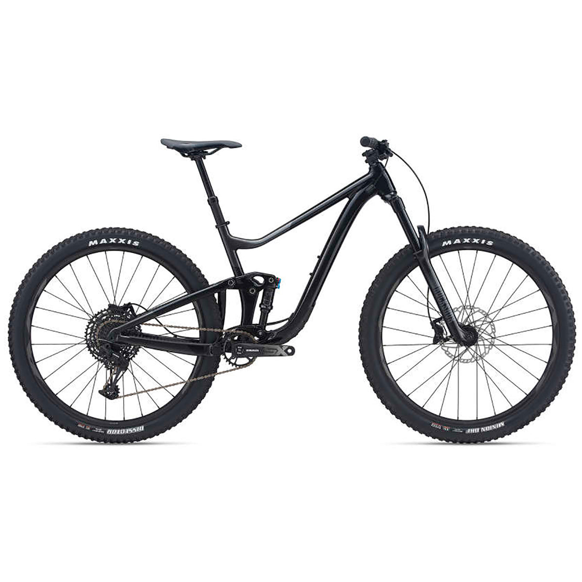 Giant Trance X 29 3 Complete Mountain Bike 2021 Black/Black Chrome