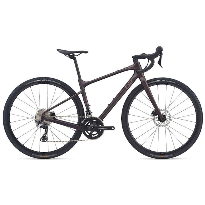 Liv Devote Advanced 2 Complete Bike - Women's 2021 Rosewood