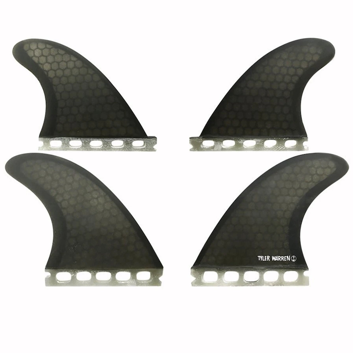 Captain Fin Tyler Warren Quad Fin Set Black
