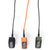 Captain Fin Shred Cord 9' Standard Leash Army