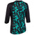 DHaRCO 3/4 Sleeve Jersey - Women's Aqua Party Print