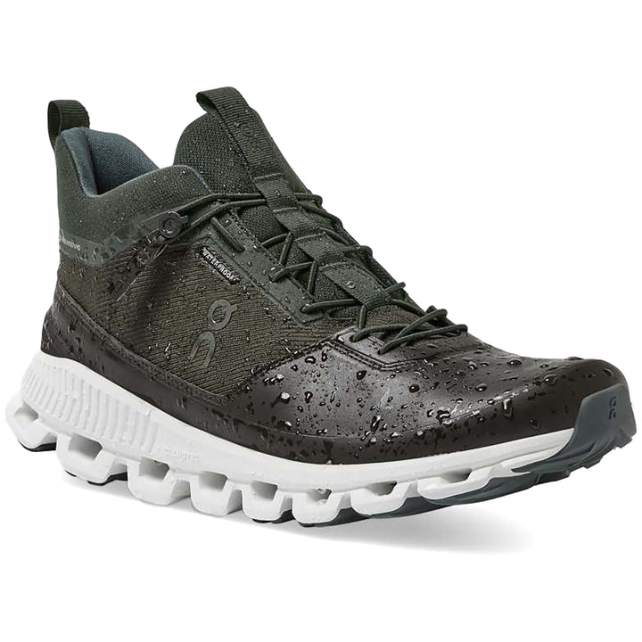 On Cloud Hi Waterproof Shoes - Men's Fir/Umber