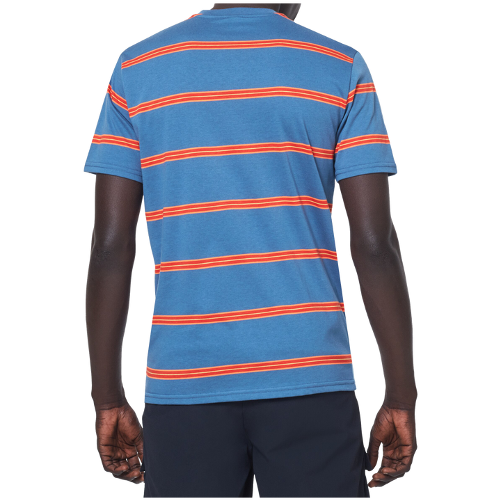 Oakley Six Stripe T-Shirt - Men's Interstellar Blue
