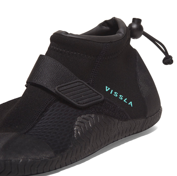 Vissla 2mm 7 Seas Reef Wetsuit Boots Black