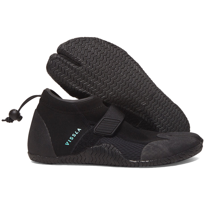 Vissla 2mm 7 Seas Reef Wetsuit Boots Black