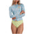 Billabong Peeky Wetsuit Jacket - Women's Island Blue Neo