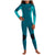 Billabong 3/2 Synergy Back Zip Flatlock Wetsuit - Girls' Emerald