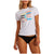 Billabong Core Loose Fit Short Sleeve Rashguard - Women's White