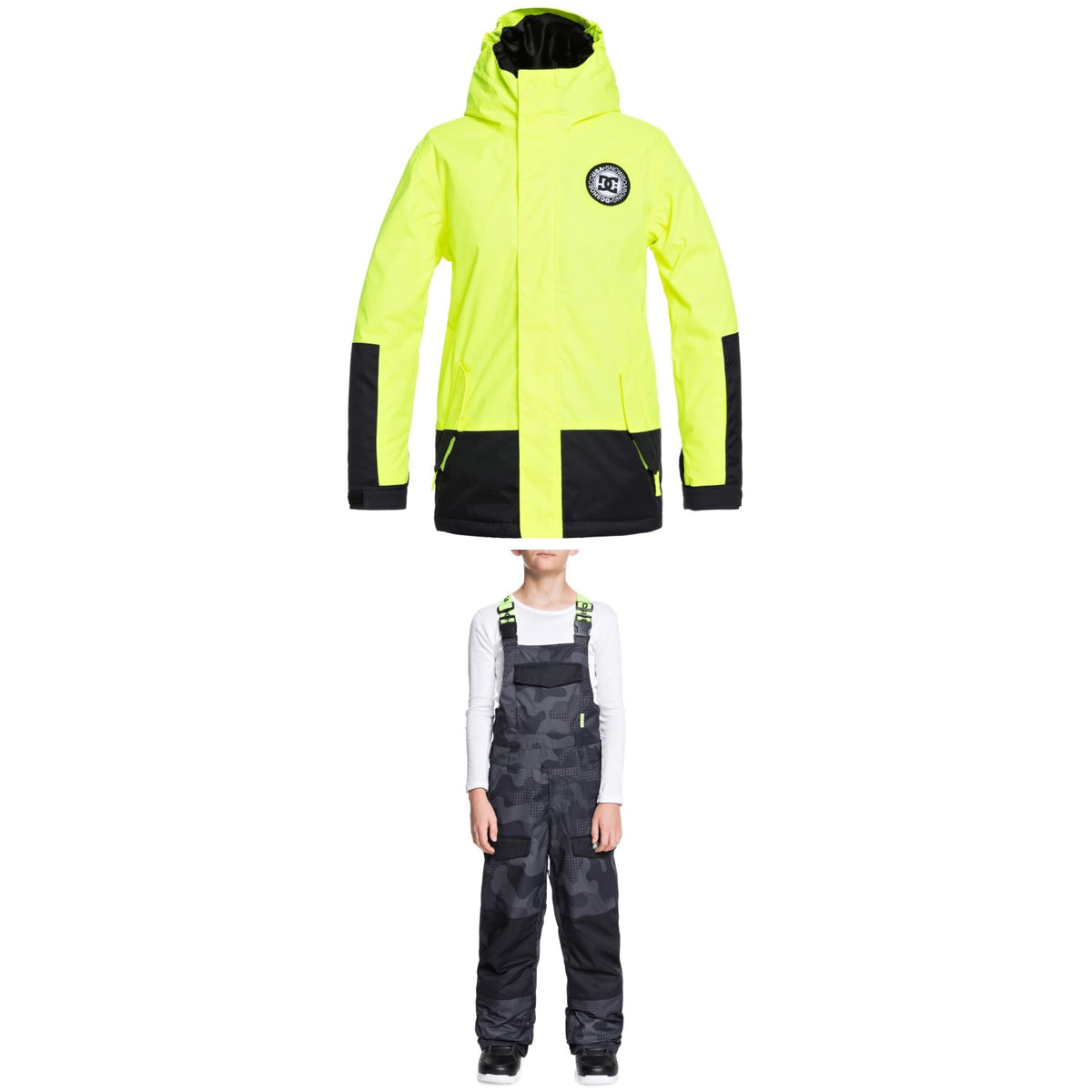 DC Blockade Jacket + Roadblock Bibs - Boys'