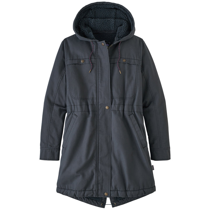Patagonia Prairie Dawn Parka Jacket - Women's Smolder Blue w/ Smolder Blue