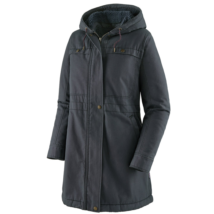 Patagonia Prairie Dawn Parka Jacket - Women's Smolder Blue w/ Smolder Blue