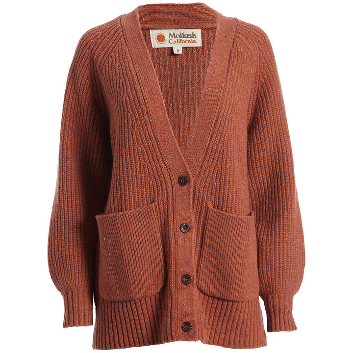 Mollusk Ida Cardigan Sweater - Women's Coyote