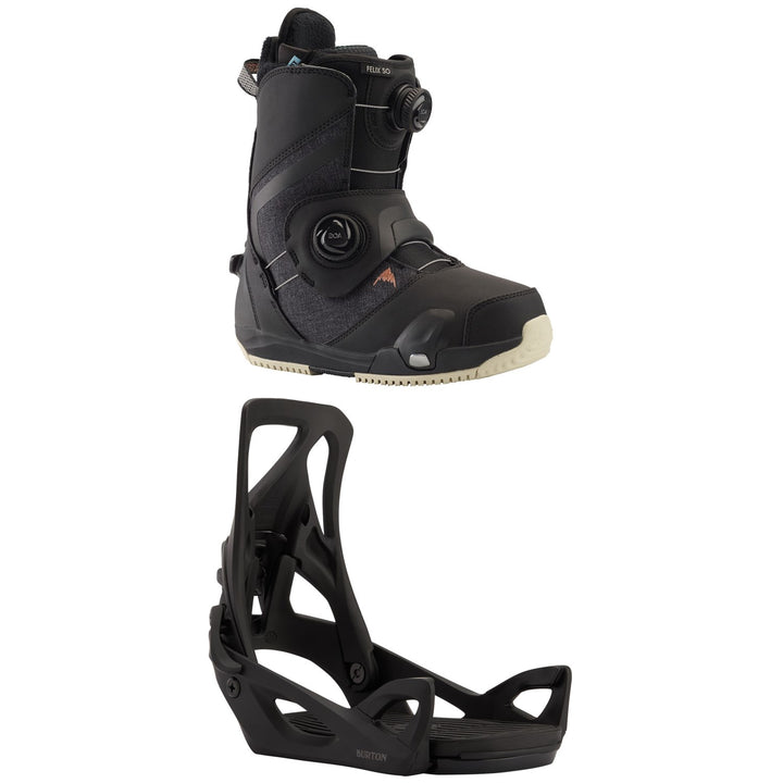 Burton Felix Step On Snowboard Boots + Step On Snowboard Bindings - Women's 2021
