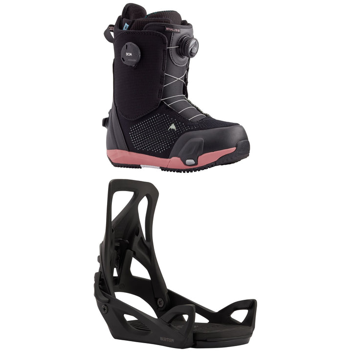 Burton Ritual LTD Step On Snowboard Boots + Step On Snowboard Bindings - Women's 2021