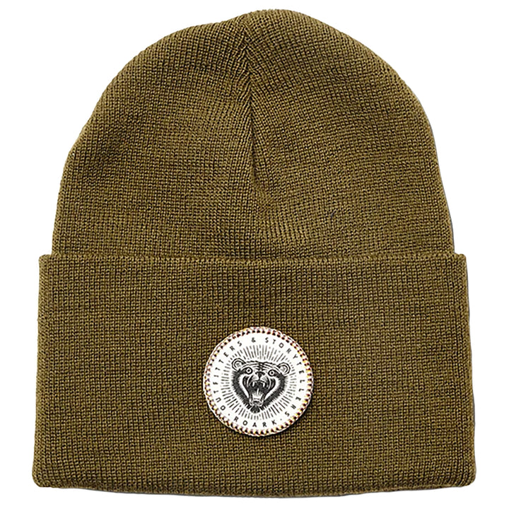 Roark Grizzly Beanie Olive