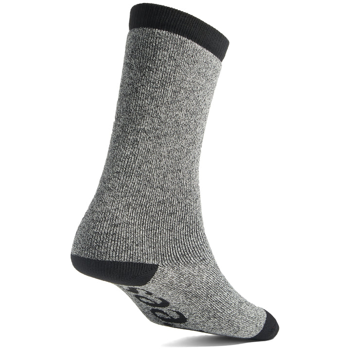 Tentree Selkirk Embroidered Socks Hi Rise Grey Marled