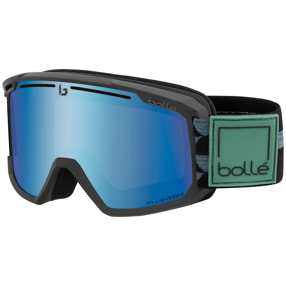 Bolle Maddox Goggles Black Checkerboard/Matte Phantom+/ Cat 1-3