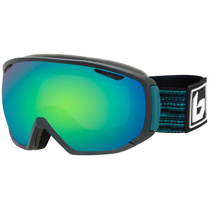 Bolle Tsar Goggles Black Blue Matter/Green Emerald/Cat 2
