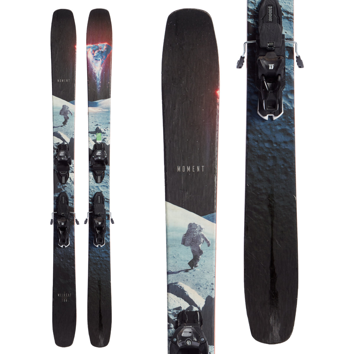 Moment Wildcat Skis + Warden 13 Demo Bindings 2020