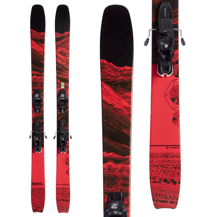 Moment Wildcat Tour 108 Skis + Warden 13 Demo Bindings 2020