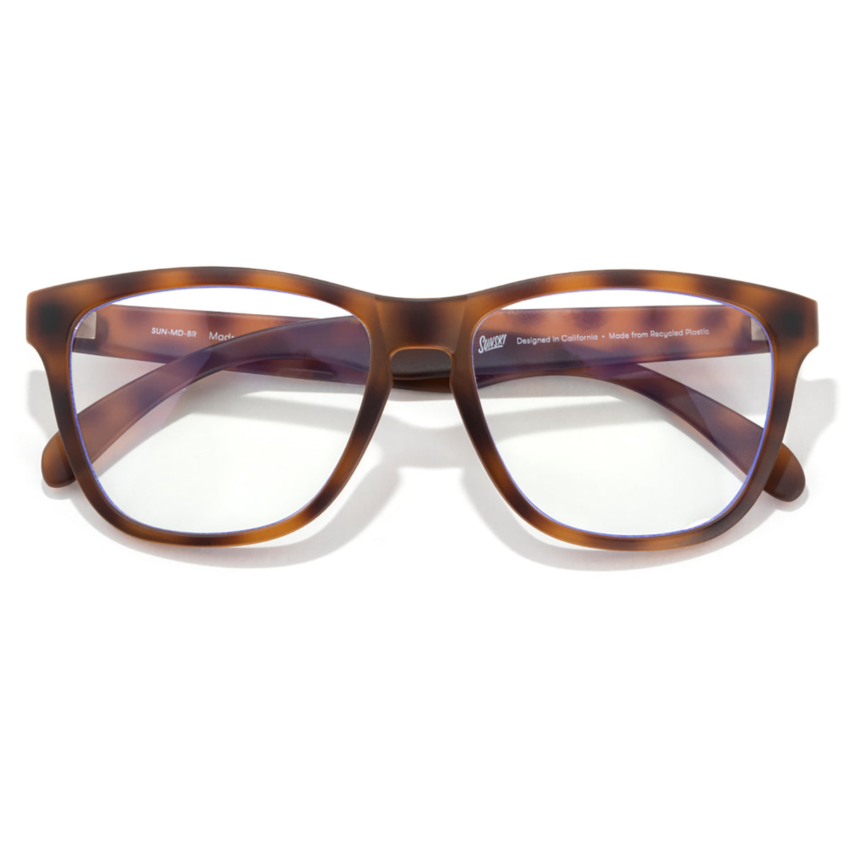 Sunski Madrona Blue Light Glasses Tortoise/Blue Light