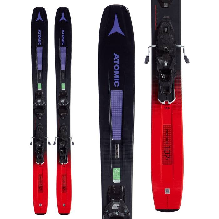 Atomic Vantage 107 C W Skis + Armada Warden 13 Demo Bindings Skis - Women's 2019