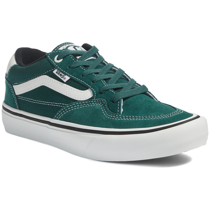 Vans Rowan Pro Shoes - Men's Pine/White