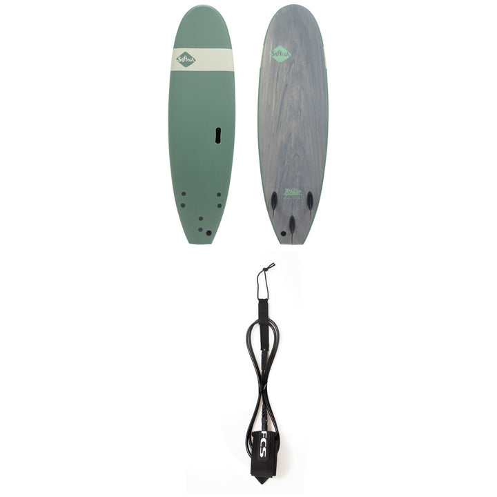 Softech Roller 7'0" Surfboard + FCS 7' Reg Classic Leash