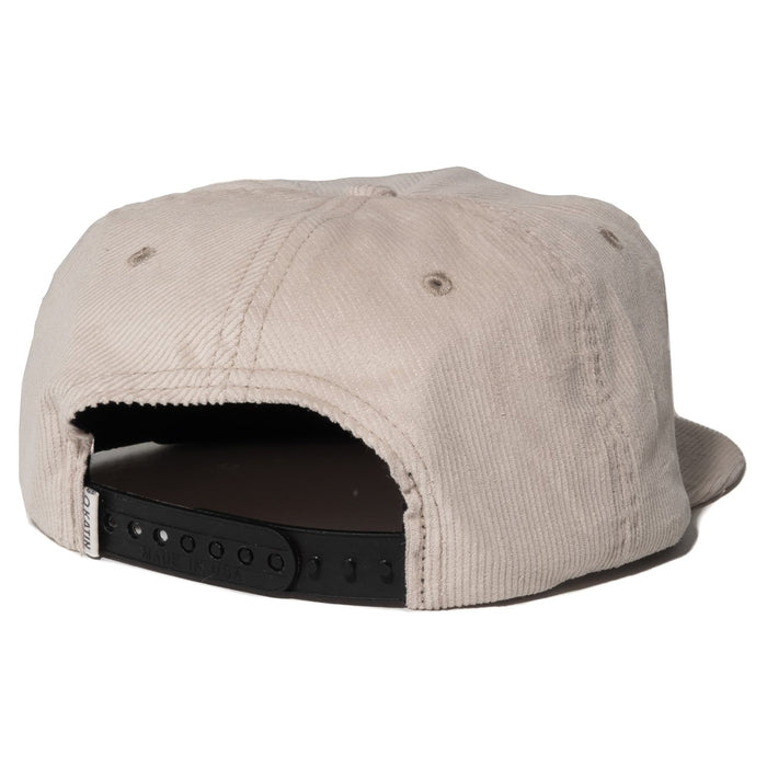 Katin Easy Emblem Corduroy Hat Khaki