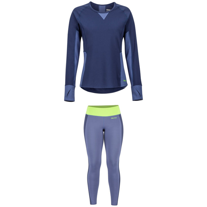 Marmot Midweight Meghan Crew + Tights - Women's
