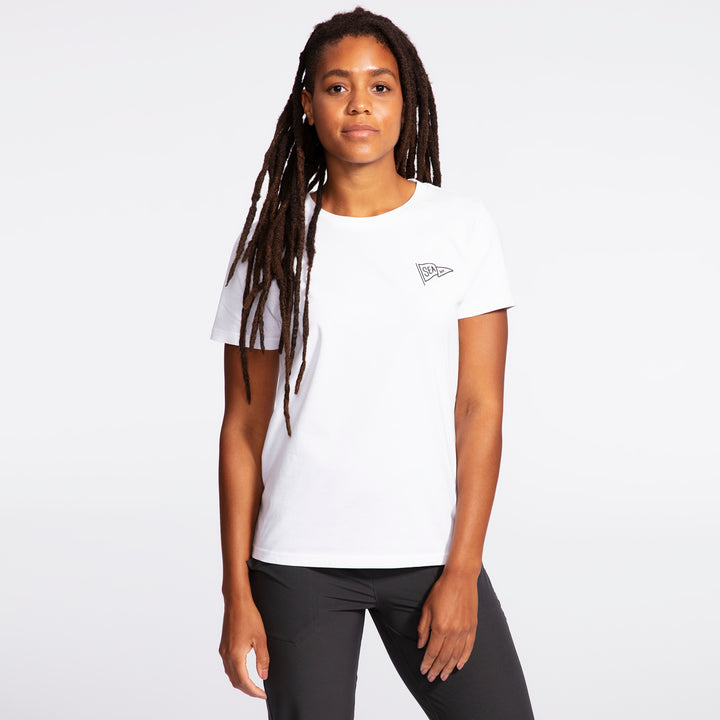 evo Seattle Pennant T-Shirt - Women's White