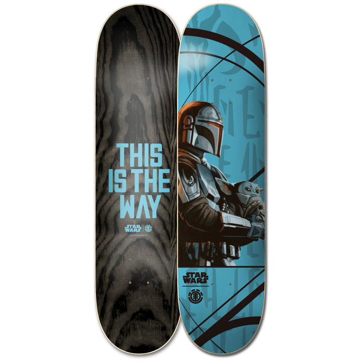 Element Star Wars Mando Child 8.25 Skateboard Deck