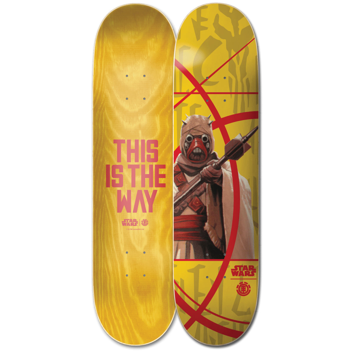 Element Star Wars Tuskan Raider 7.75 Skateboard Deck