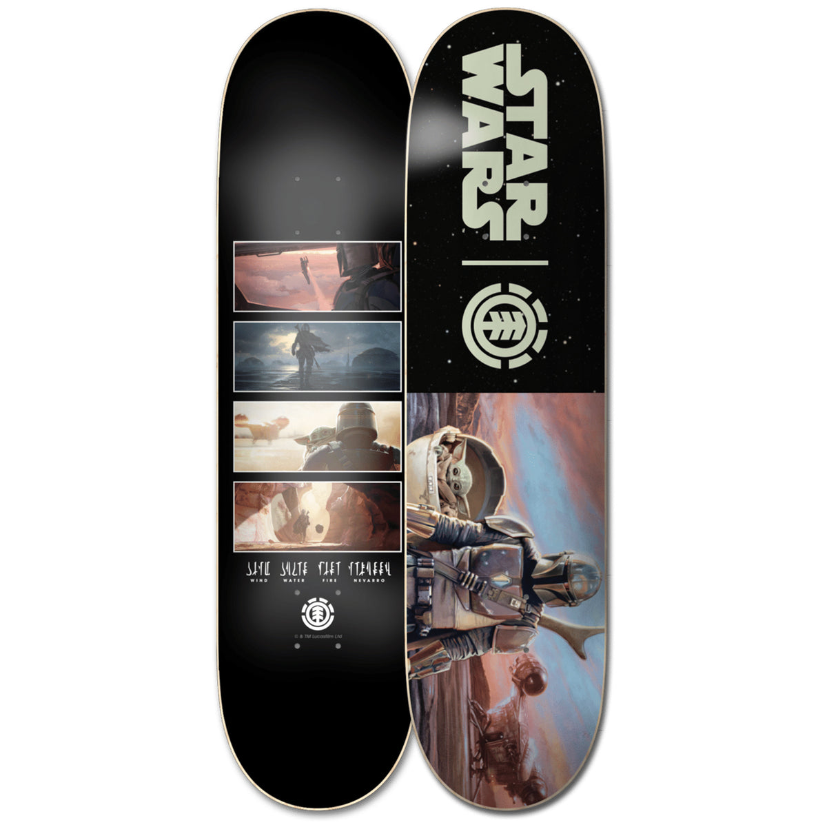 Element Star Wars Hunter and Prey 8.0 Skateboard Deck