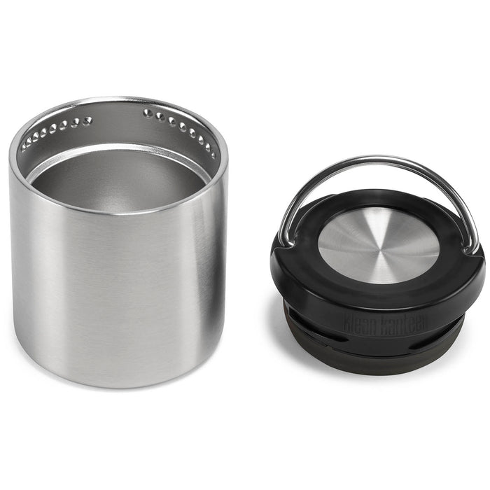 Klean Kanteen TKCanister with Insulated Lid - 8oz Brushed Stainless