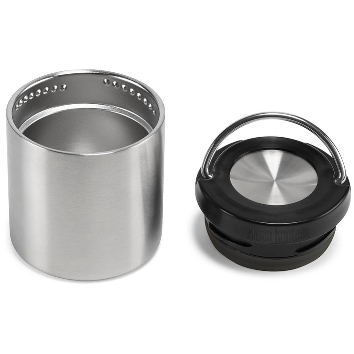 Klean Kanteen TKCanister with Insulated Lid - 8oz Brushed Stainless