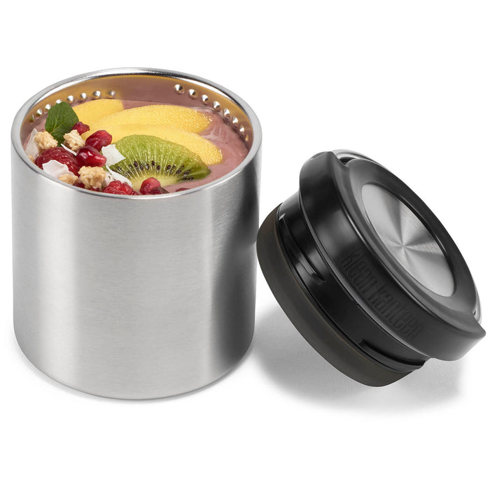 Klean Kanteen TKCanister with Insulated Lid - 8oz Brushed Stainless